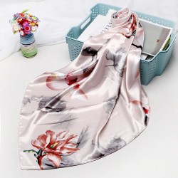 Fashionable silk scarf with print - neckerchiefScarves