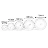 Siliconen vacuümcups - cupping / massage / anti cellulite therapie - 12 stuksMassage