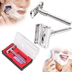 Manual shaving razor - double edge - with bladeShaving