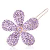 Crystal flower hair pinHair clips