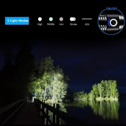 Z20 - XHP50 - 18650 batterij - LED-zaklamp - zoom - USB - waterdichtZaklampen