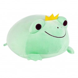 Frog with a crown - plush toy / pillowCuddly toys