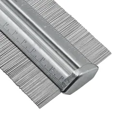 Professionele contourprofielmeter - sjabloon - metalen gereedschap voor tegels / laminaat - 125 mmHandgereedschap