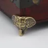 Decoratieve beschermpoten voor meubels - antieke olifant - vintage brons - 8 stuksMeubels