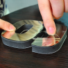 3D wandklok - acryl DIY sticker - spiegeleffectMuurstickers