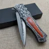 Folding pocket knife - all steel - carved patternKnives & Multitools