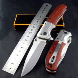 Opvouwbaar zakmes - stalen lemmet - palissander heftMultitool & Zakmes