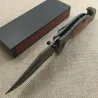 Opvouwbaar zakmes - zwart stalen mes - palissander handvatMultitool & Zakmes