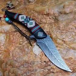 Opvouwbaar zakmes - decoratief kleurrijk handvatMultitool & Zakmes