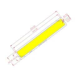 COB LED strip - 8W - 150 * 26mmLED strips