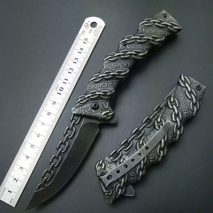 Opvouwbaar tactisch mes - kettingontwerpMultitool & Zakmes