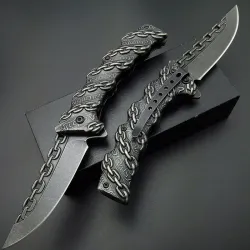 Opvouwbaar tactisch mes - kettingontwerpMultitool & Zakmes