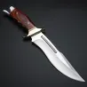 Military short knife - titanium alloy / woodMultitool & Zakmes