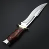 Military short knife - titanium alloy / woodKnives & Multitools