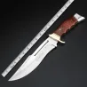 Military short knife - titanium alloy / woodKnives & Multitools