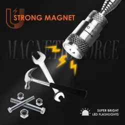 Telescopische mini magnetische pick-up tool - met LEDHandgereedschap