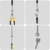 Telescopische mini magnetische pick-up tool - met LEDHandgereedschap