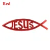 Jesus / fish symbol - car stickerStickers