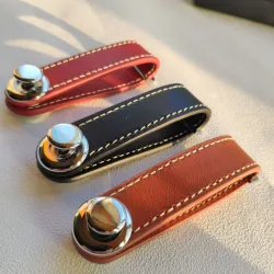 EDC pocket key organizer - leren etui - sleutelhangerSleutelhangers