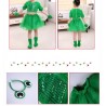 Small green frog - costume for girls / boys - setCostumes