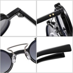 Small round sunglasses - flip lens - UV400Sunglasses