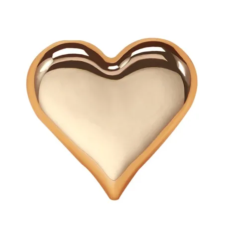 Classic heart shaped broochBrooches