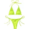 Sexy bikiniset - metallic kleureffectBadkleding