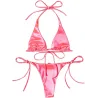 Sexy bikiniset - metallic kleureffectBadkleding