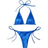 Sexy bikiniset - metallic kleureffectBadkleding