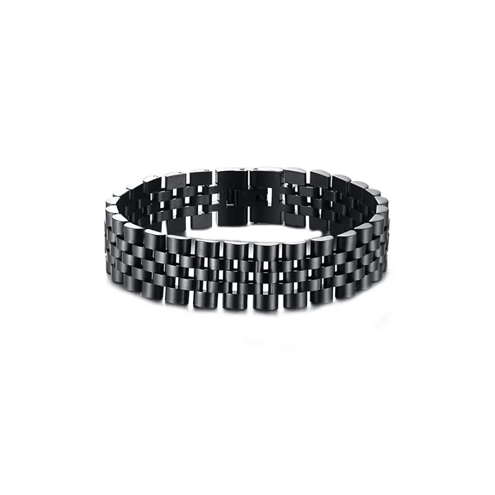 Roestvrijstalen brede armbandArmbanden