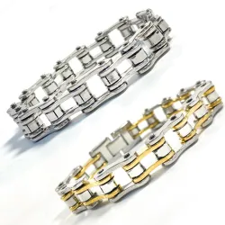 Armband van roestvrij staal - kettingontwerp voor motorfietsenArmbanden