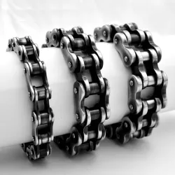 Roestvrijstalen armband - kettingschakels voor motorfietsenArmbanden