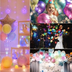 Round RGB LED luminous balls - party / balloon light - 100 piecesBalloons