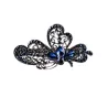 Elegante haarspeld - blauwe kristallen - bloemen - vlinders - strikkenHaarspelden