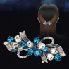 Luxe kristallen bloemen haarspeldHaarspelden