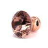 Rose gold furniture handles - knobs with crystal - 10 piecesFurniture