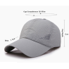 Zomerse baseballcap - met mesh - unisexPetten & Hoeden