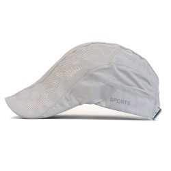 Trendy vizierpet - krantenjongensstijl - met mesh - unisexPetten & Hoeden
