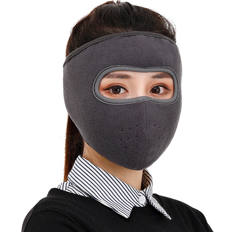 Warm fleece gezichtsmasker - winddicht/stofdichtPetten & Hoeden