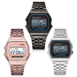 Retro elektronisch horloge - waterdicht - unisexHorloges