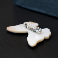 Shell butterfly - elegant broochBrooches