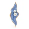 Parelschelp - met parels - brocheBroches