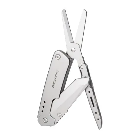 Inklapbaar zakmes/schaar - multitool - met riemclipMultitool & Zakmes