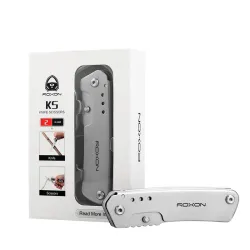 Inklapbaar zakmes/schaar - multitool - met riemclipMultitool & Zakmes
