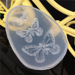 Silicone mold - for resin jewellery making - butterfliesToys