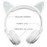 Kids headphones - LED - glowing cat ears - 3.5mm jackEar- & Headphones