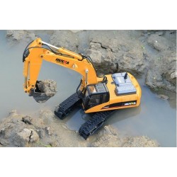 R/C excavator - 15 channels - 2.4G - 1/14 - with battery - RTR toyCars