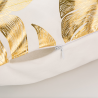 Sierkussenhoes - gouden bladeren / geometrisch patroon - 45cm * 45cmKussenslopen