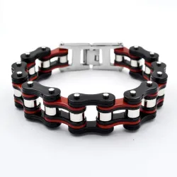 Armband van roestvrij staal - kettingontwerp voor motorfietsenArmbanden