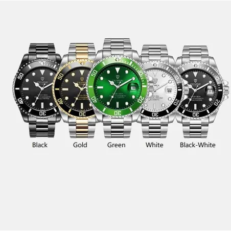 Luxury Quartz watch - waterproof - stainless steelWatches